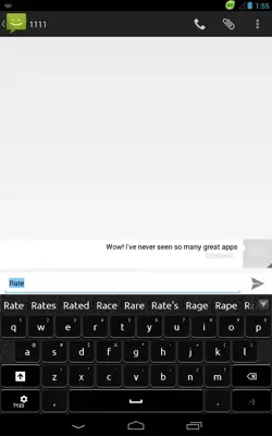 GO Keyboard Qwerty Theme android App screenshot 0