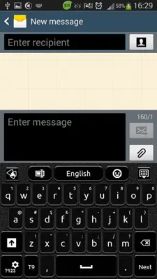 GO Keyboard Qwerty Theme android App screenshot 9