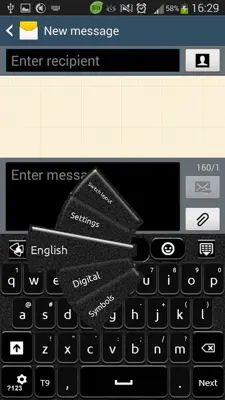 GO Keyboard Qwerty Theme android App screenshot 10