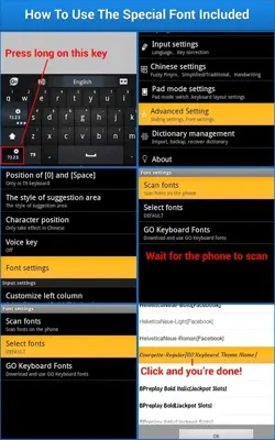 GO Keyboard Qwerty Theme android App screenshot 11