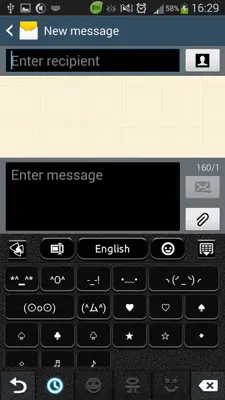 GO Keyboard Qwerty Theme android App screenshot 7