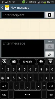 GO Keyboard Qwerty Theme android App screenshot 8